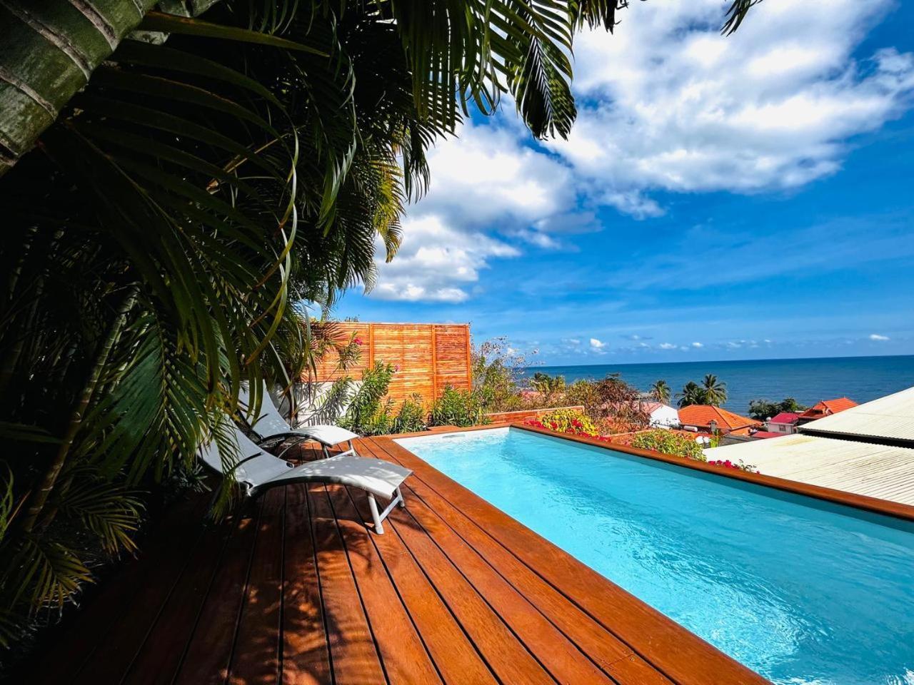 Maison avec piscine à 100 mètres de la plage Le Diamant Exterior foto