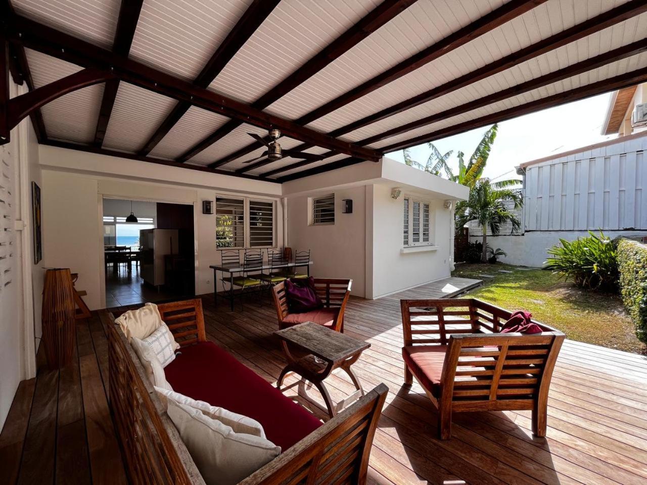 Maison avec piscine à 100 mètres de la plage Le Diamant Exterior foto