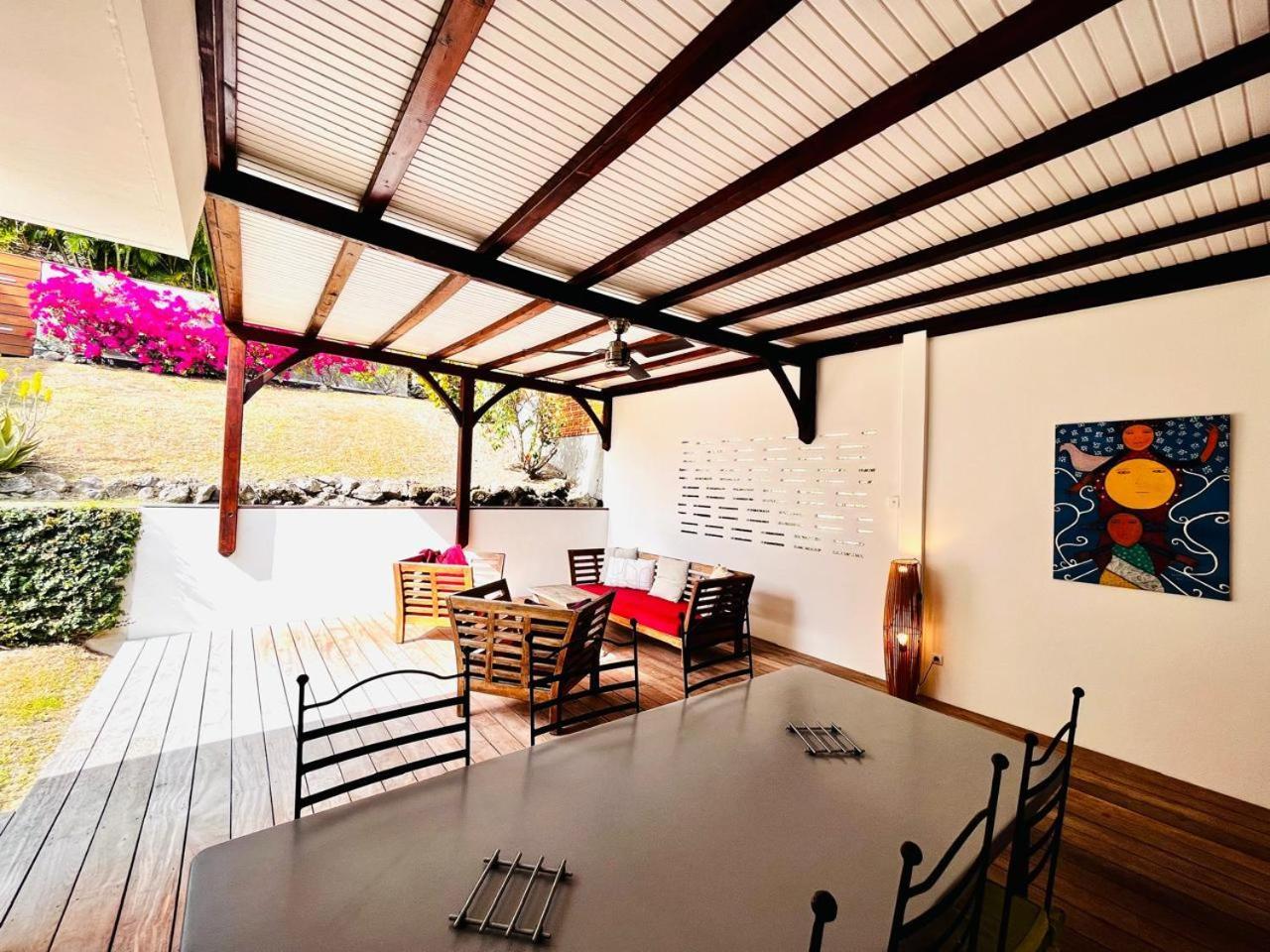 Maison avec piscine à 100 mètres de la plage Le Diamant Exterior foto