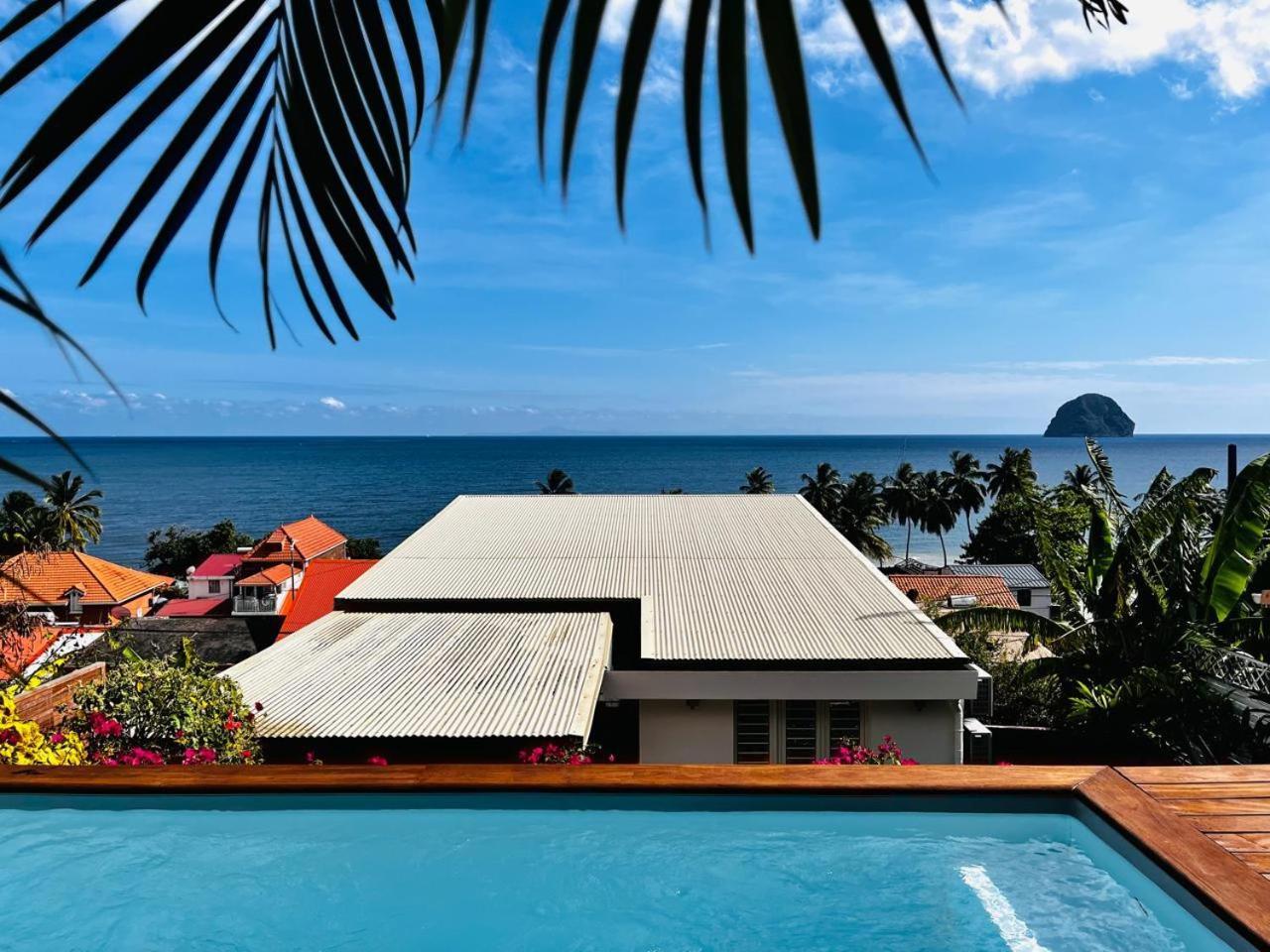 Maison avec piscine à 100 mètres de la plage Le Diamant Exterior foto